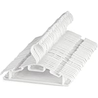Los mejores  - ilauke 60 Unidades Perchas Infantiles Blanco Perchas para Niños Bebé 30cm- Plástico